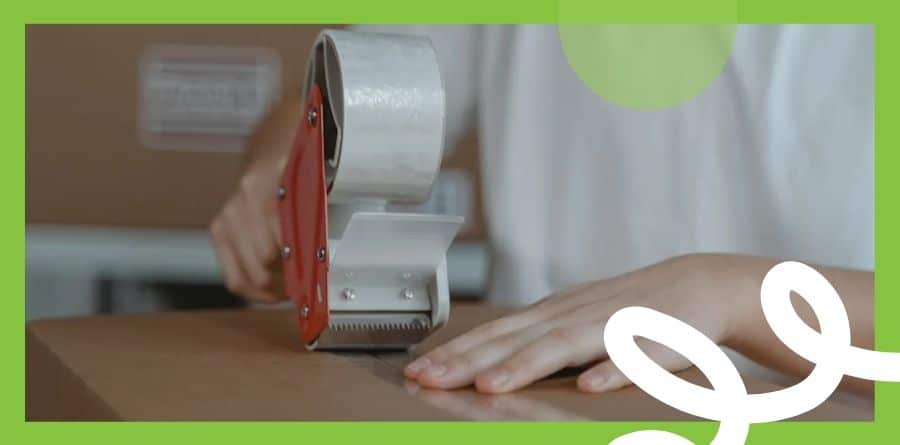 Strong and clear packing tape – the perfect solution for secure packaging.