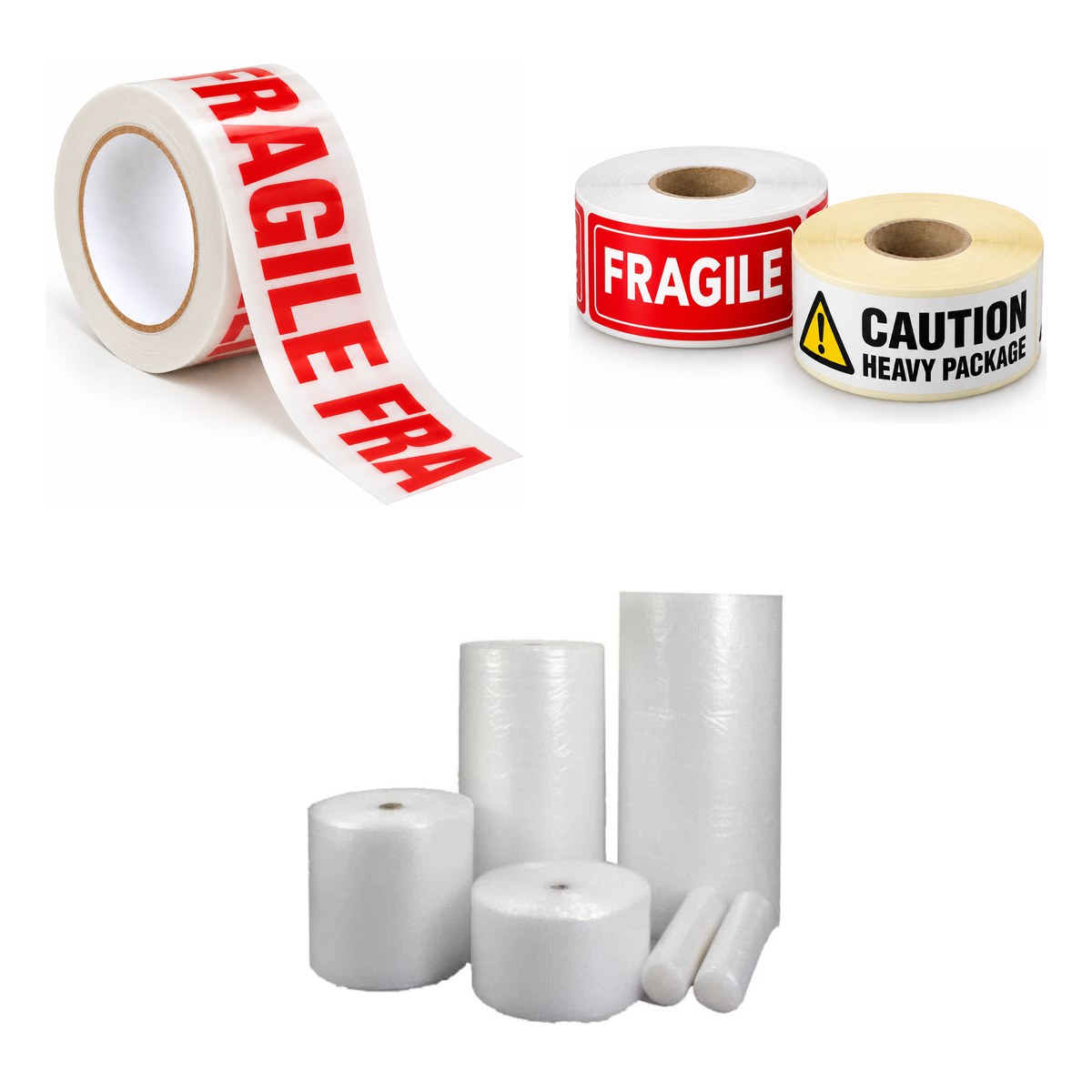 Fragile Tape and Fragile Stickers: Do They Protect Parcels? - Pack Solution products