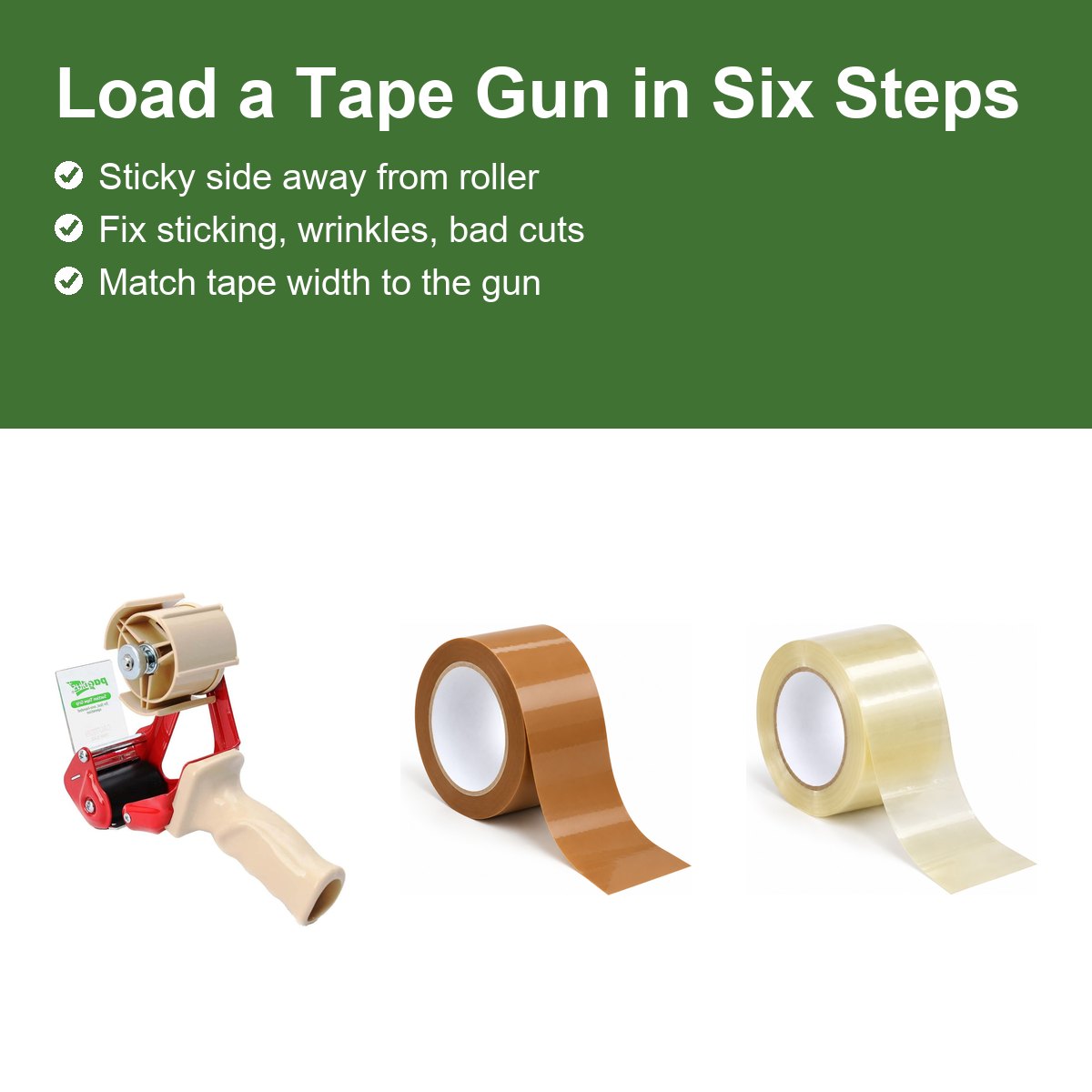 How to Load a Tape Gun: Step by Step, Plus Fixes for Common Problems - Pack Solution guide