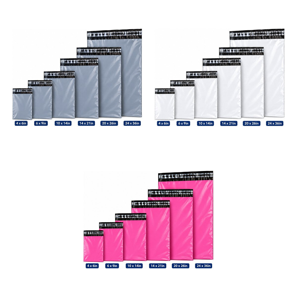 Mailing Bags for Clothes: Which Size for T-Shirts, Hoodies and Coats - Pack Solution products