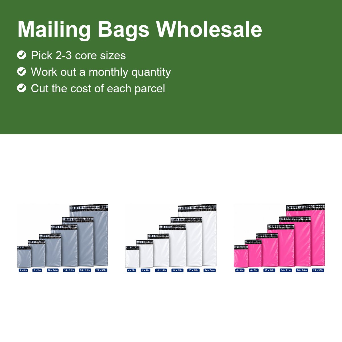 Mailing Bags Wholesale: How Many to Order and Cutting Cost per Parcel - Pack Solution guide