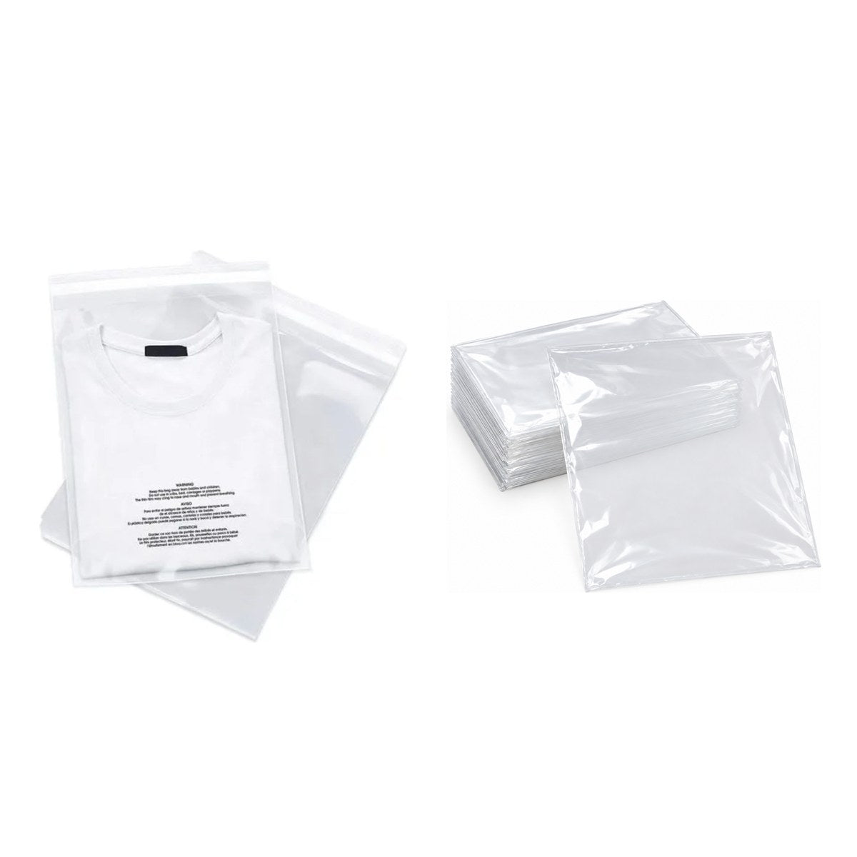 Plastic Bags for Business: Polythene vs OPP Bags Explained - Pack Solution products