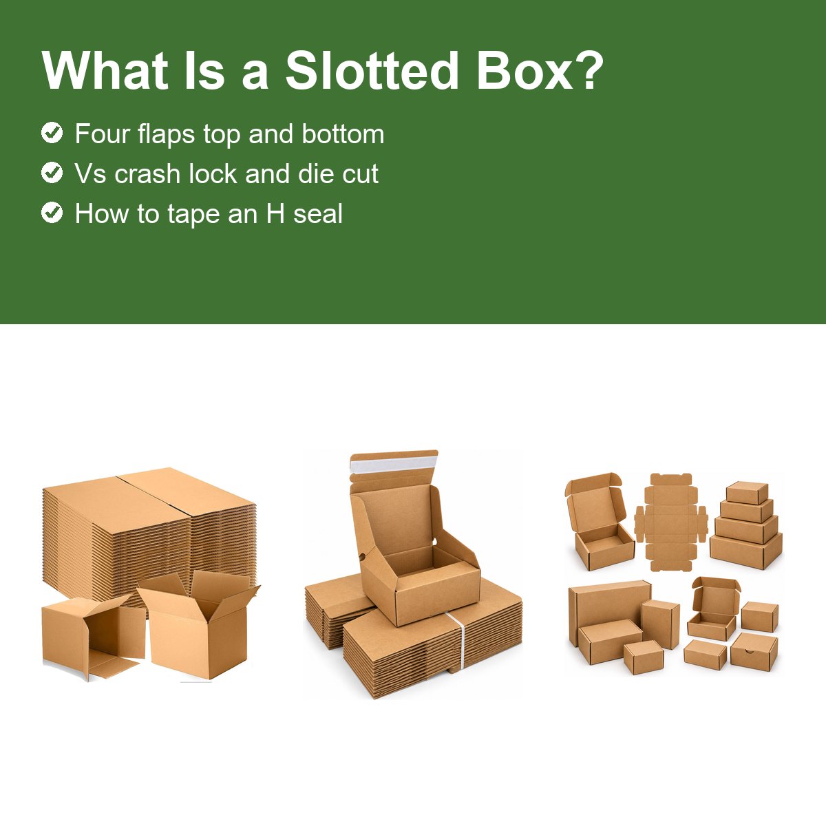 What Is a Slotted Box? Cardboard Box Styles Explained for Packers - Pack Solution guide