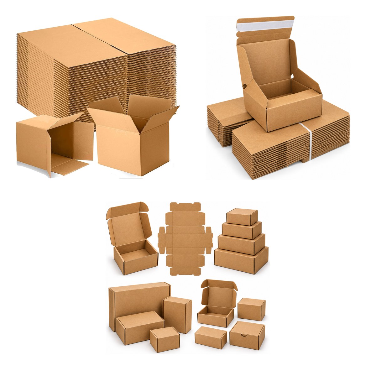 Small Boxes: Cardboard Sizes And Uses For Posting Small Items - Pack Solution products