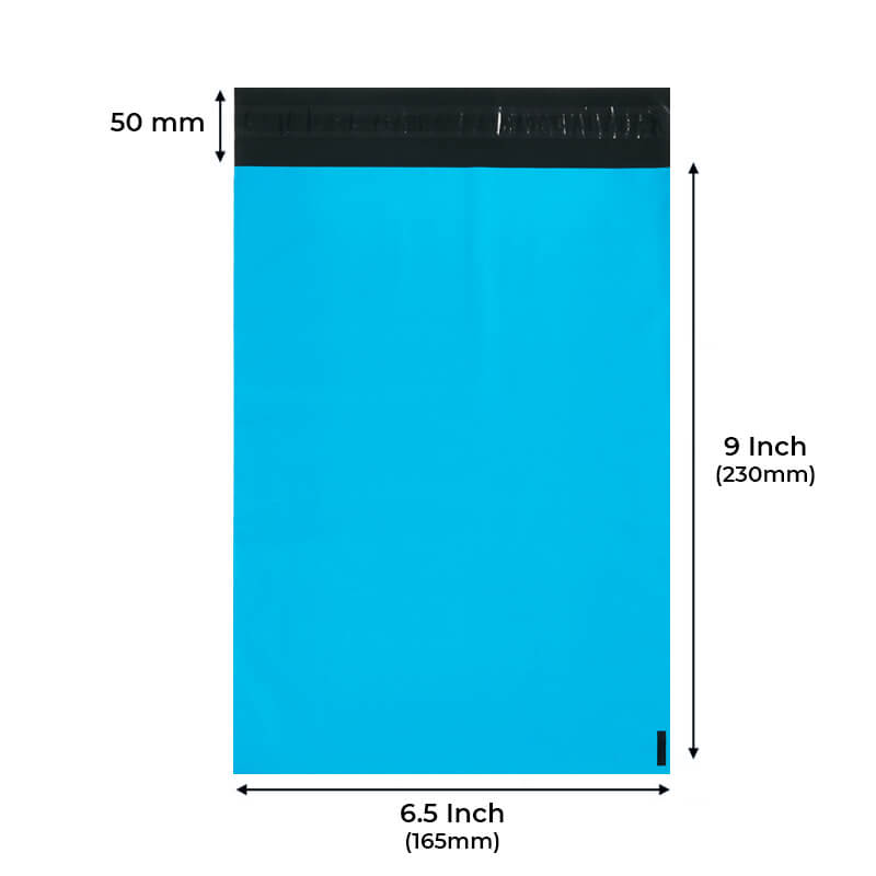 Baby Blue Mailing Bags from Pack Solution