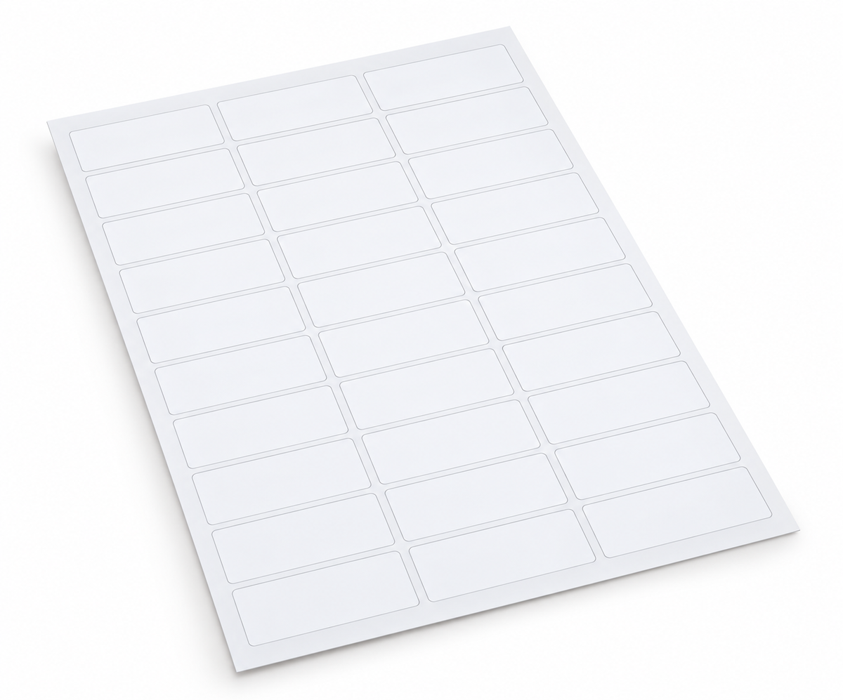 A4 Sheet Labels from Pack Solution