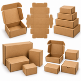 070502 Die Cut Boxes Brown