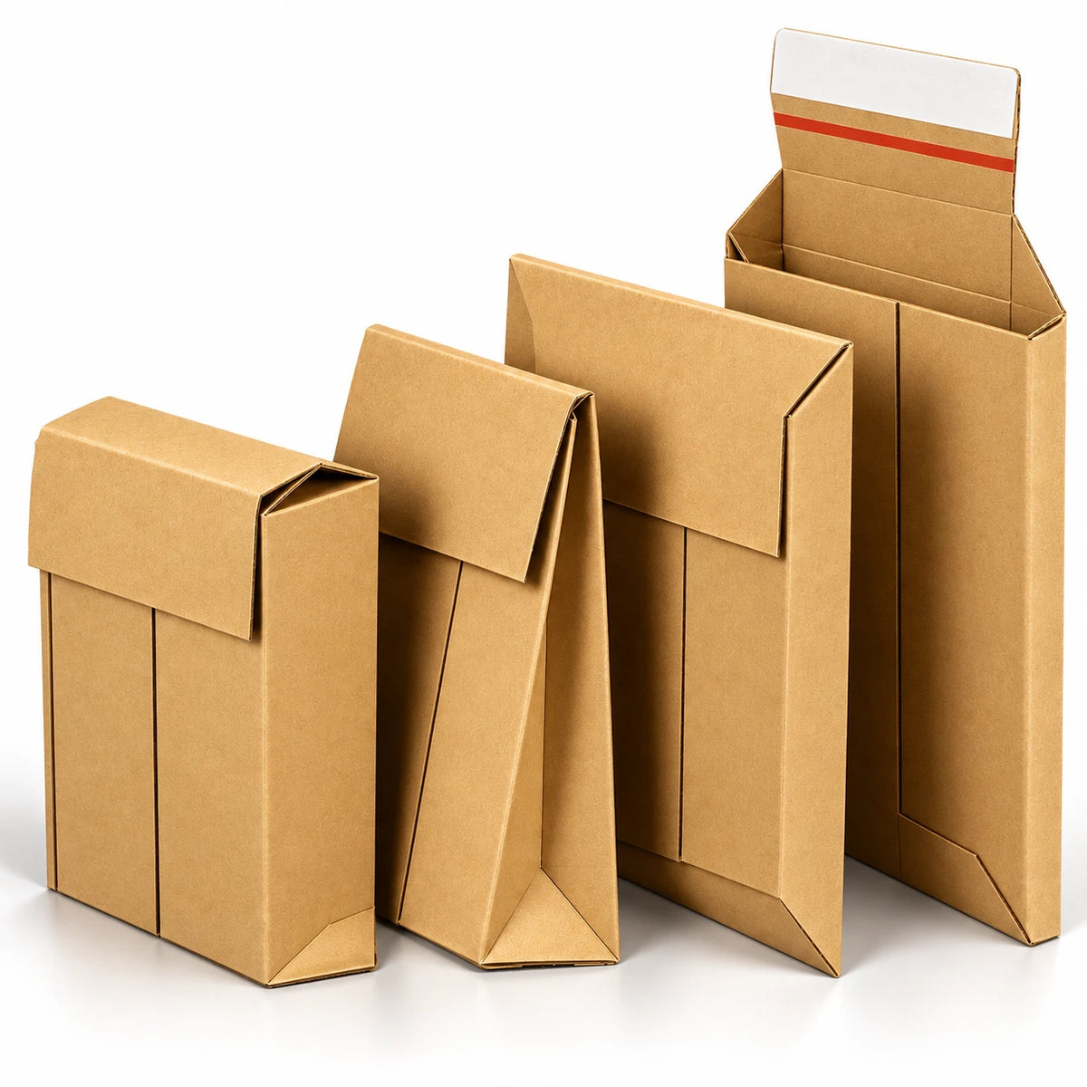 Capacity mailer envelopes, four sizes