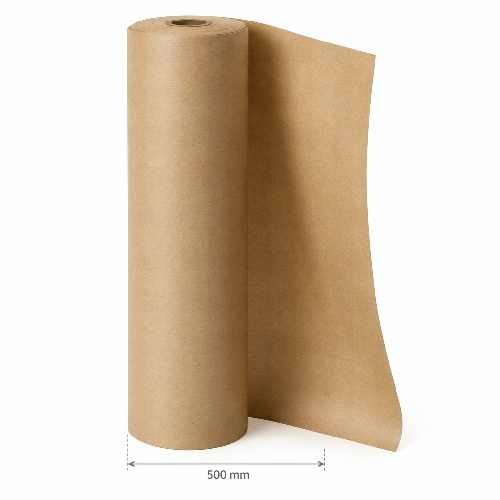 Standard kraft paper roll 500mm x 200m
