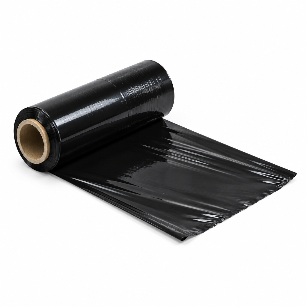 Black mini handy pallet wrap